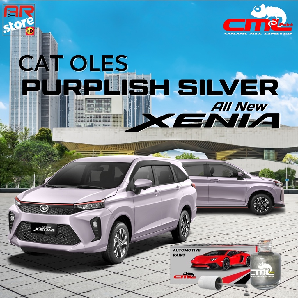 Daihatsu Purplish Silver CML Cat Oles Mobil