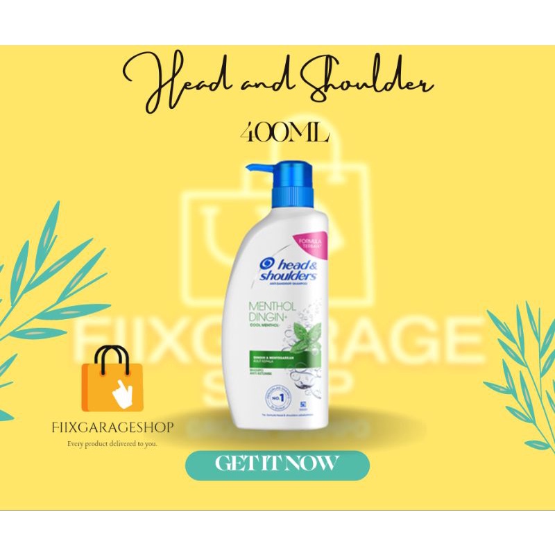 Head&Shoulders Shampoo 400ml