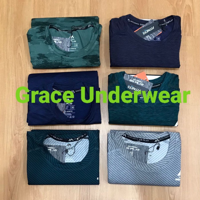 Best Seller Kaos Oblong Masterman Goplay Isi 1 Pcs