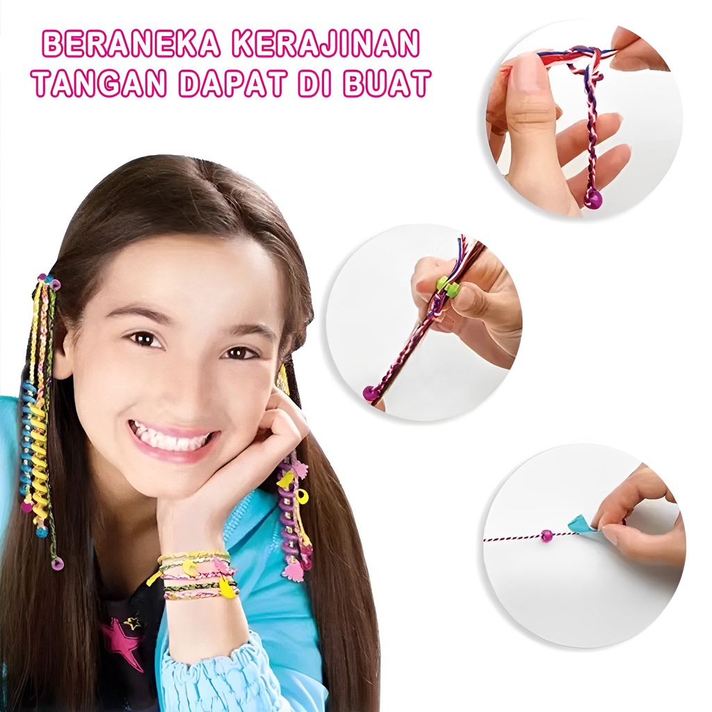 Glamor Girl Hair Set Lengkap | Mainan Salon Salonan Rambut Anak Perempuan | Mainan Terbaru 2023 Cewek