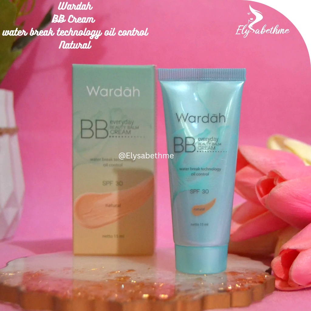 ✿ELYSABETHME✿ 🅆 🄰 🅁 🄳 🄰 🄷 Wardah Everyday  BB cream Hijau alas bedak natural cushion untuk harian anti wajah berminyak