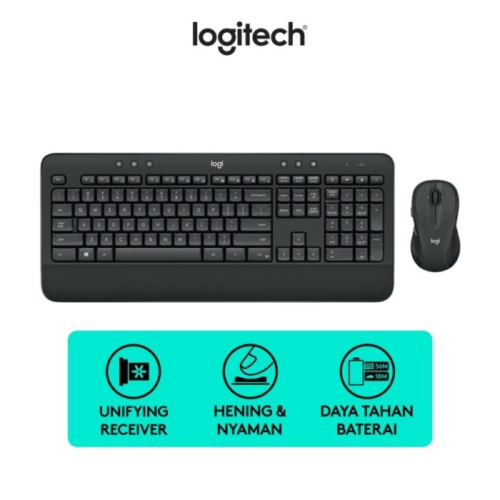 PAKET KEYBOARD + MOUSE WIRELESS LOGITECH MK545