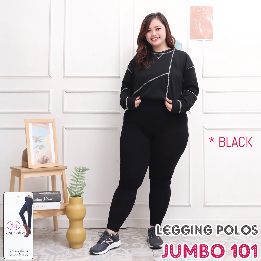 [ GROSIR ] Legging Polos Jumbo 101 / Legging Import Jumbo / Legging Wanita Jumbo / Legging Premium Import wanita / Legging Panjang wanita / ying fashion