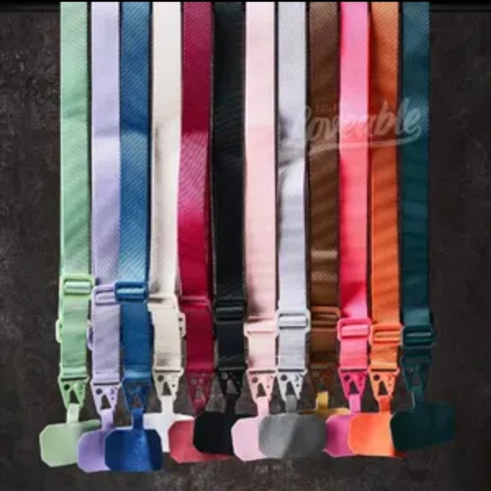 

Universal Lanyard Strap For All Gadget (Tali Lanyard + Patch) Star Seller