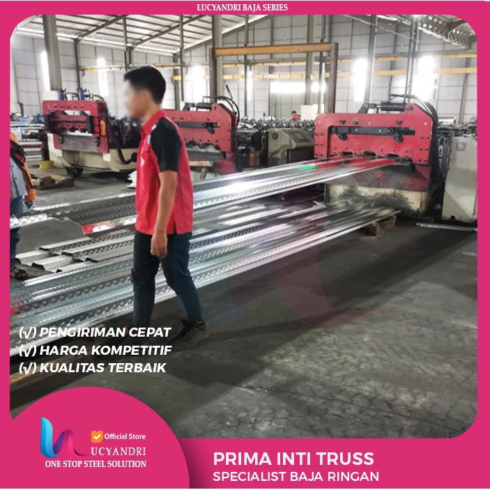 Reng Baja Ringan Prima Inti Truss 0.45 MM x 6 M Ready Stock Baja Reng45