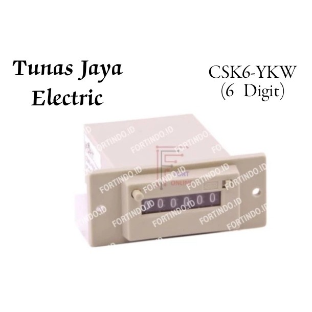 Terlaris Counter Analog Voltage Cks6-Ykw 220Ac (6 Digit) Fort