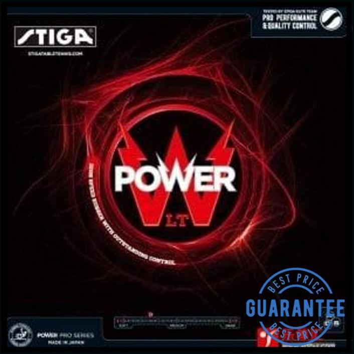 stiga power lt rubber karet ping pong