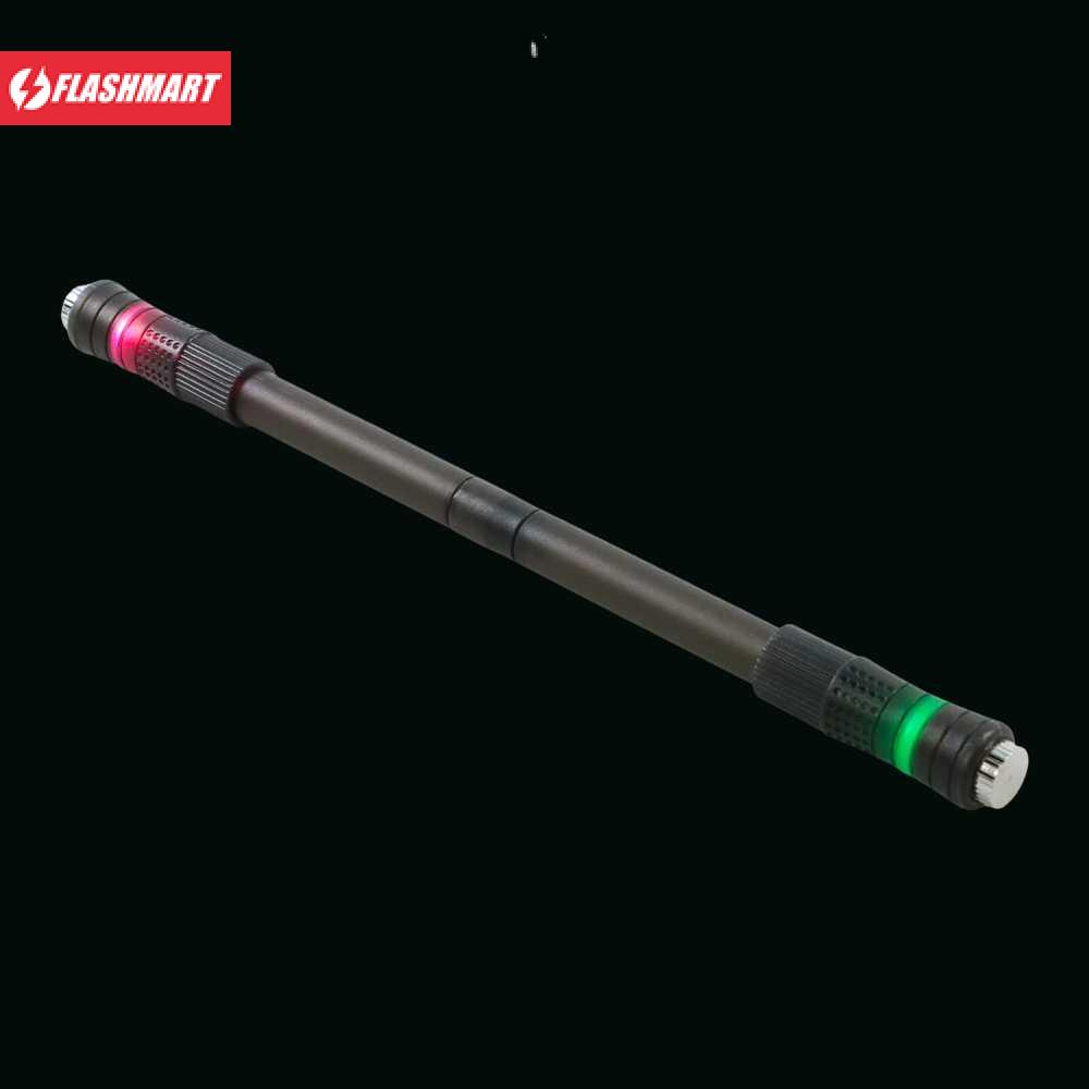 Flashmart Mainan Rotating Pen Stick Pen Fidget Spinner LED Illuminated - WP02