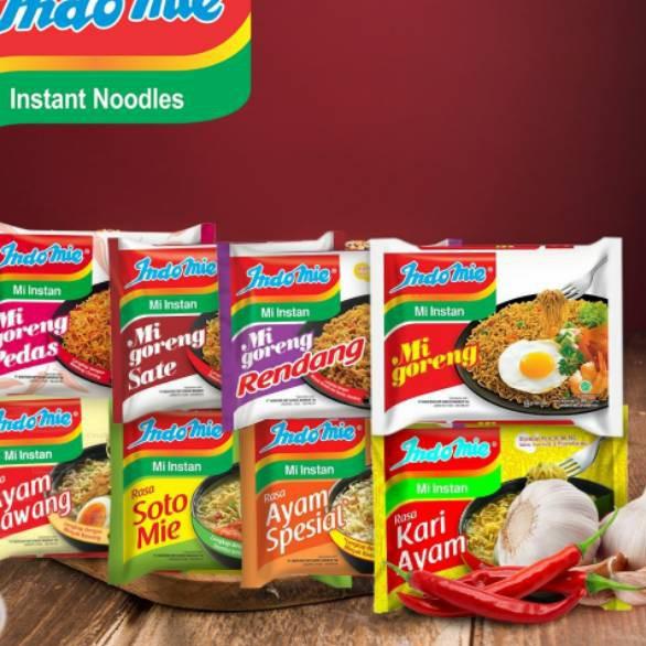 

● PROMO Mie Indomie Goreng Dan Kuah ALL VARIAN Isi 40 Pcs Per Dus ➲