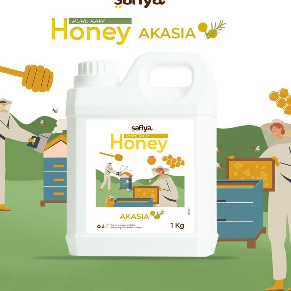 

➹ Murni Akasia 1 Kg Series Raw Honey Asli Safiya Food ➽