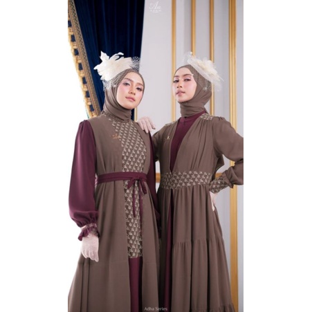 Ready Stok Siap Kirim  Lady Dhara Style 1 / 2 by Aden Hijab