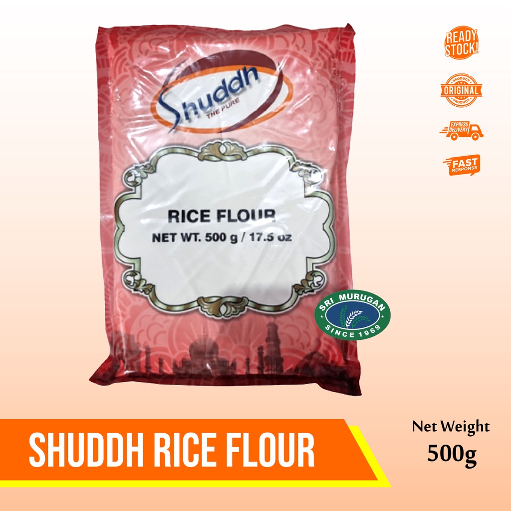 

SHUDDH RICE FLOUR 500 GM