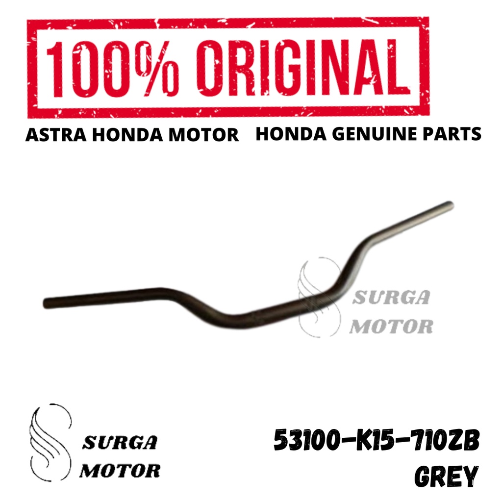 Stang Stir Holder Handle Pipa Grey CB 150 R LED 2021 K15P Original AHM 53100-K15-710ZB Pipe Setang S