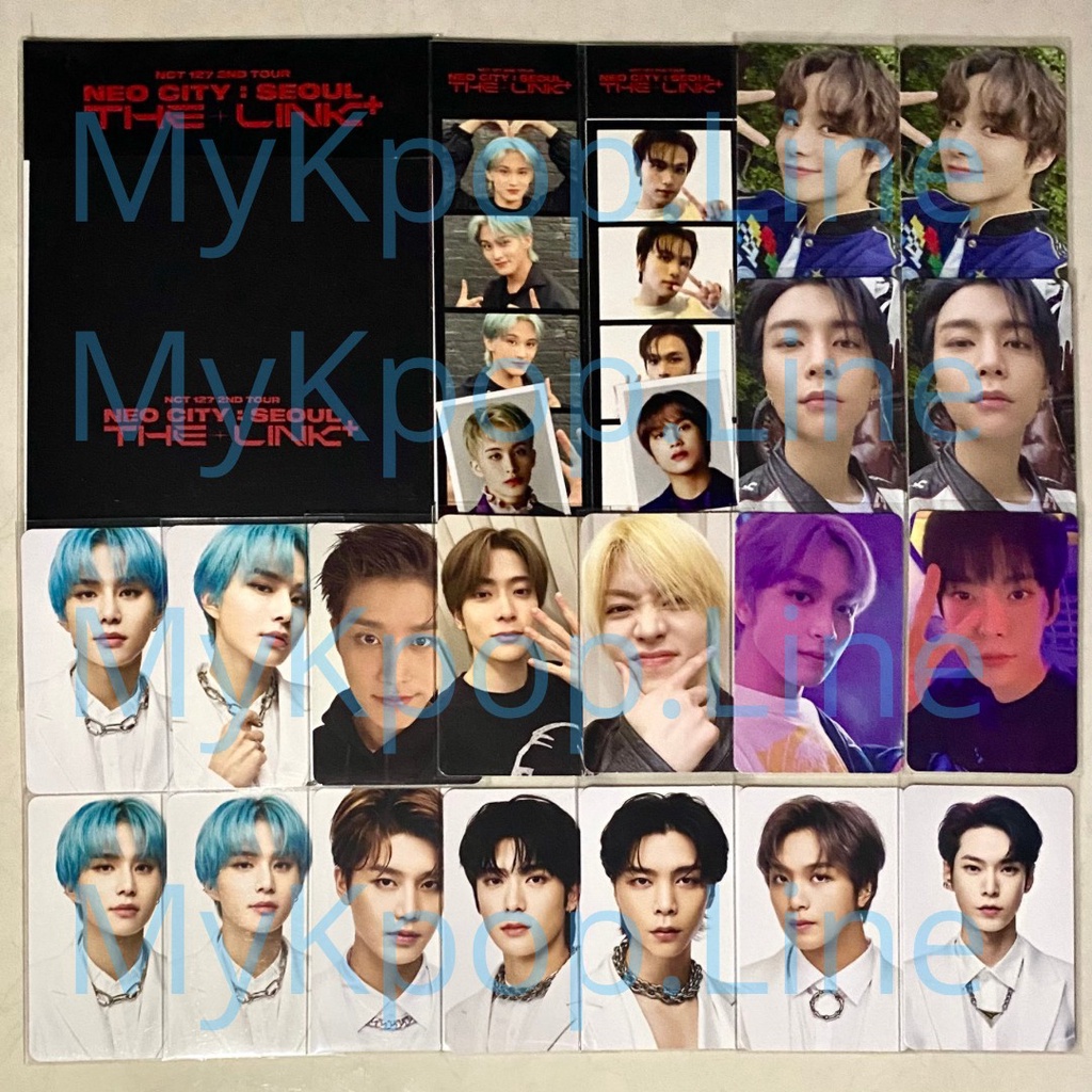 Ready MD The Link+ NCT 127 Fortune Scratch Selca Concept Photocard PC Jaehyun Doyoung Haechan Jungwo