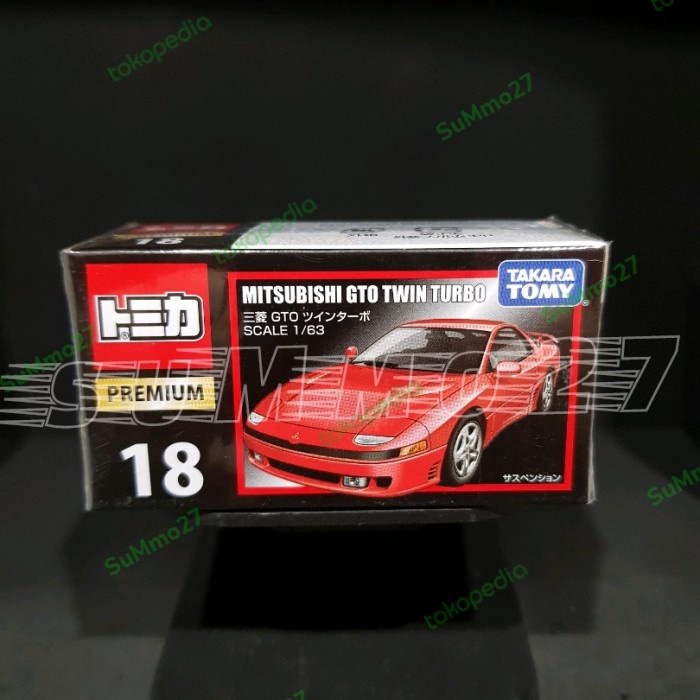 DIECAST,MINIATUR TOMICA TAKARA TOMY MITSUBISHI GTO TWIN TURBO TERBARU