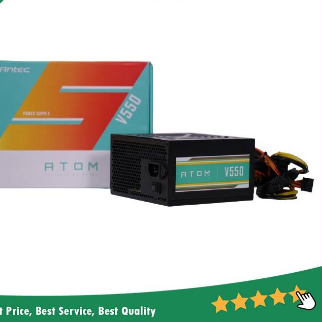 Promo PSU Antec ATOM 550W - V550 (Efficiency 80%)