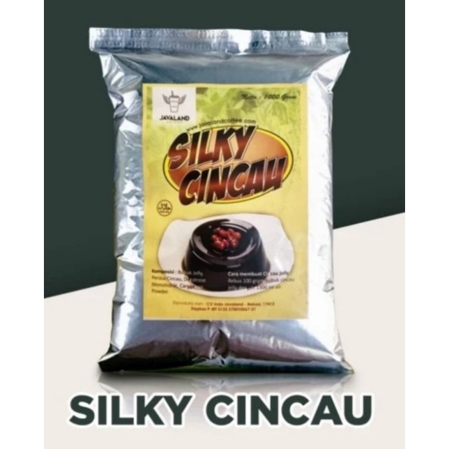 cincau silky 1 kg kenyal enak gurih topping minuman