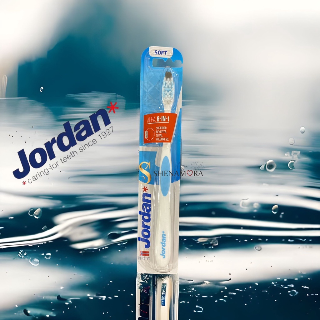 Jordan Oral Care Alfa 8 in 1 Soft | Sikat Gigi