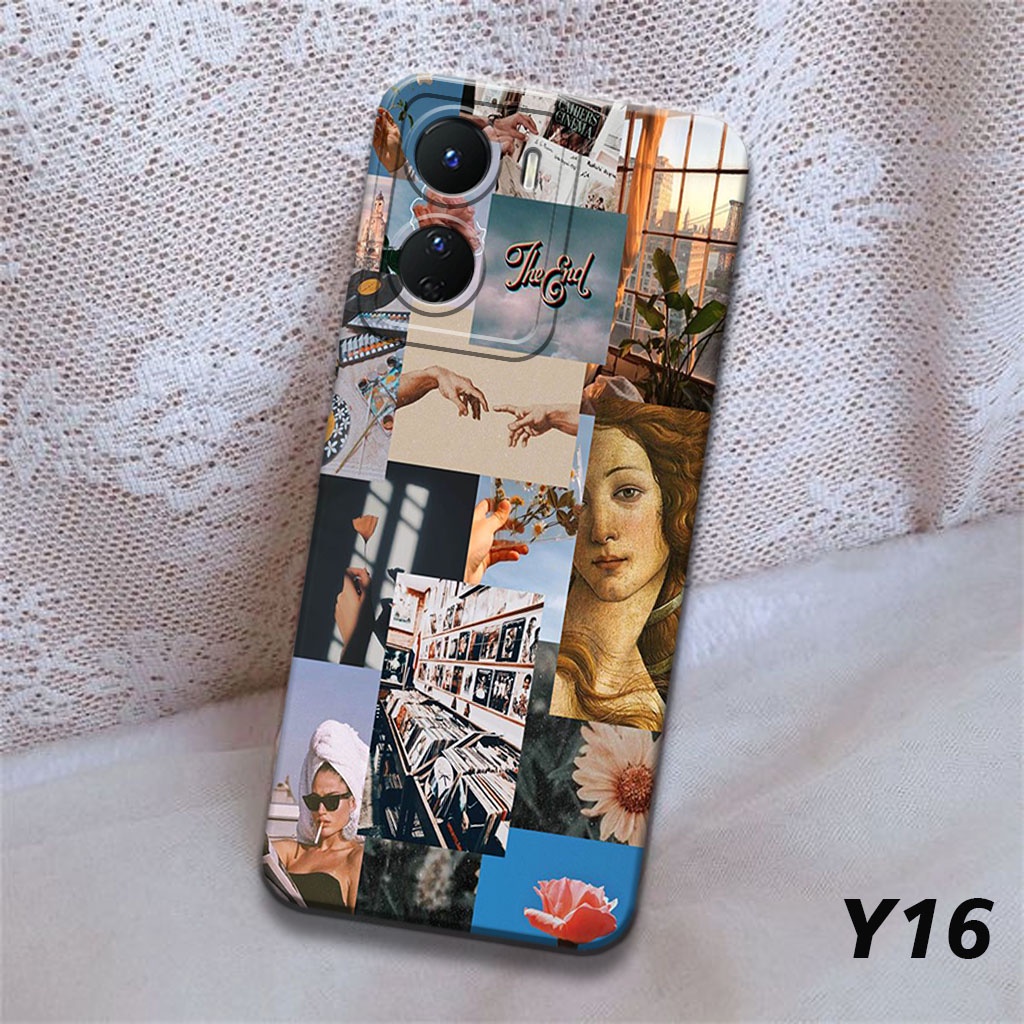 Case Hp Vivo Y16  -  Casing Hp Vivo Y16 - ESTETIK - Elzora.id - Fashion Case Estetik - Case Cewek - 