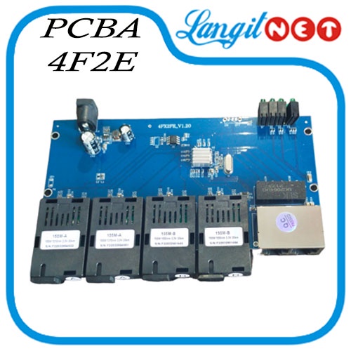 MEDIA CONVERTER PCBA CM4F2E 4FO 2ETH 10 100