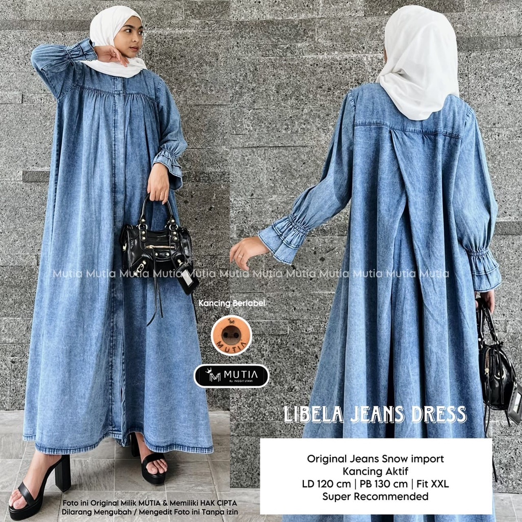 LIBELA JEANS DRESS BY MUTIA