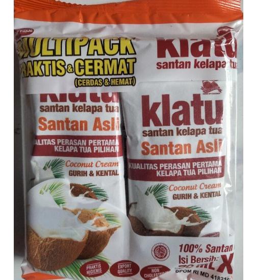 

Berkualitas Santan Kelapa Cream Klatu 70ml Kemasan 4pc