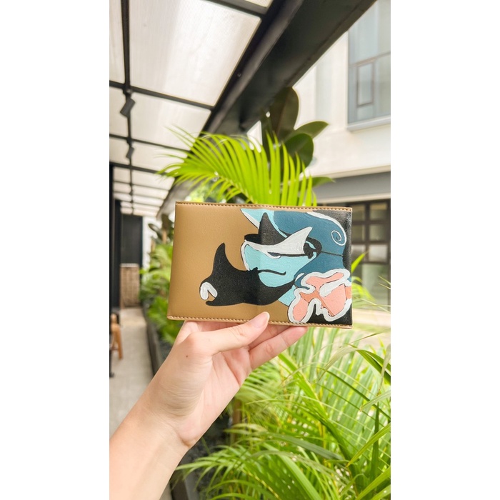 

Terlaris Card Holder Into The Jungle Bypainters Dompet Lukis 6 Colours