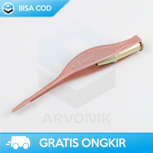 EARPICK LED ALAT PEMBERSIH TELINGA BAYI WITH SENTER BIUTTE.CO STAINLES