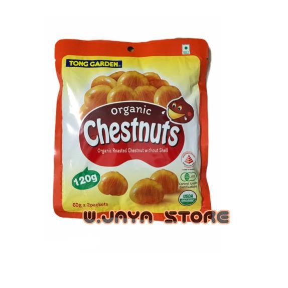 

RealPict Tong Garden Organic Roasted Chestnuts 120g / Kacang Chesnut Panggang