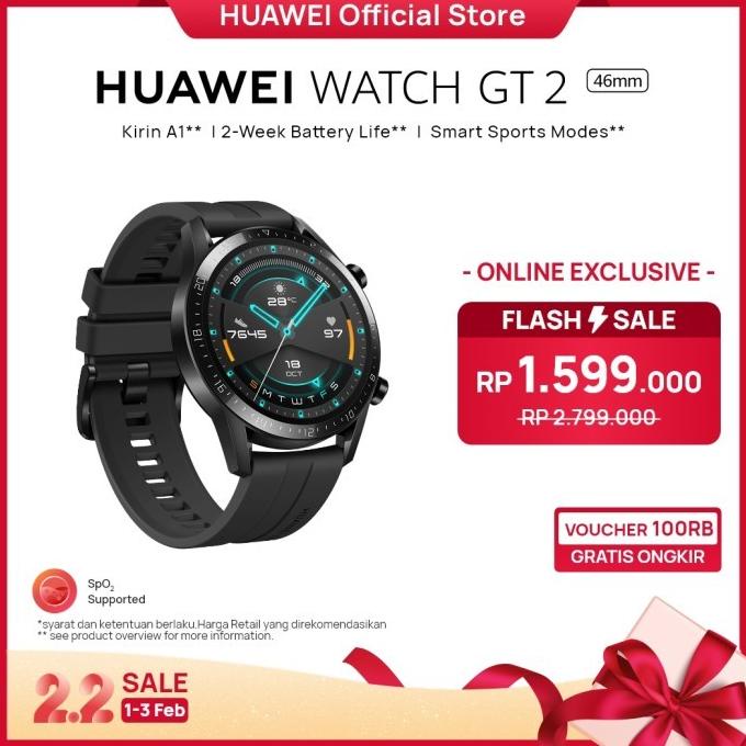 Huawei Watch Gt 2 46Mm Smartwatch Bubble.Beep