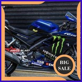 onderdil Decal Stiker Yamaha R15 V3 ala Yamaha Team MotoGp 2019 140ZZ3