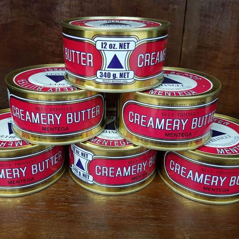 

❈ Mentega / butter segitiga / blue triangle / caping 340gr ♡