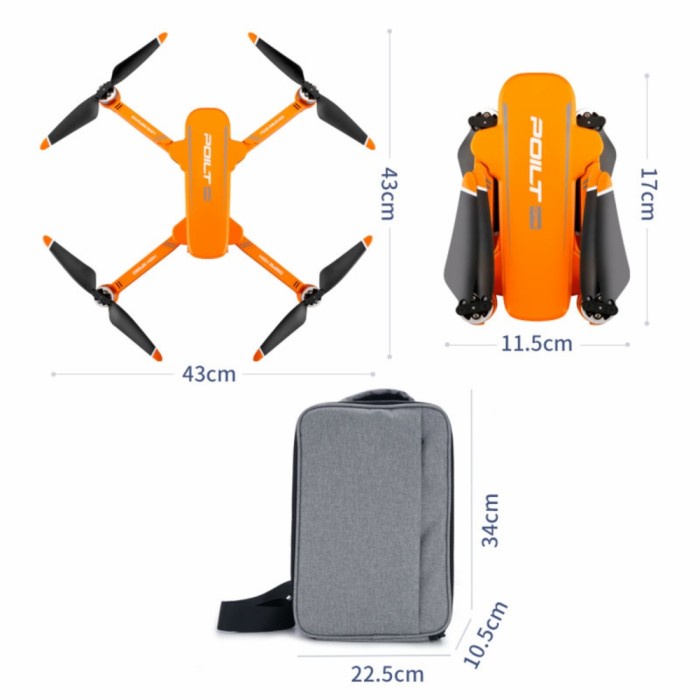 Terlaris Cod Drone Gps Murah Lipat Jjrc X17 2Axis Gimbal Kamera 6K