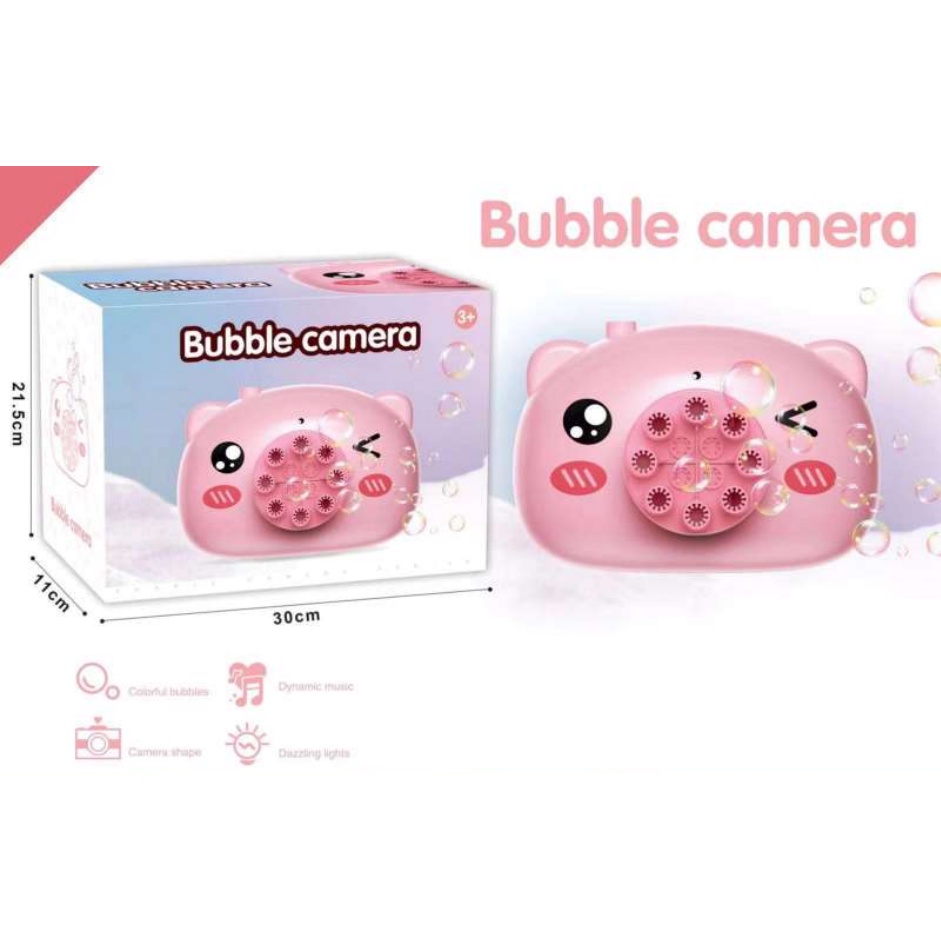 Bubble Camera - Mainan Bubble Camera SNI BS CBKS