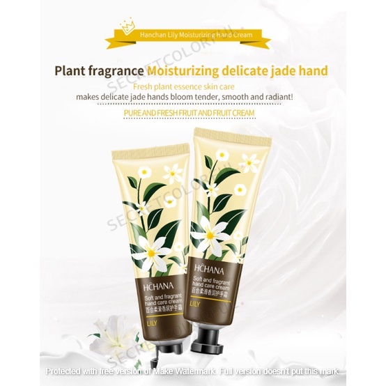 ROREC/HCHANA Moisturizing elastic Hand Cream