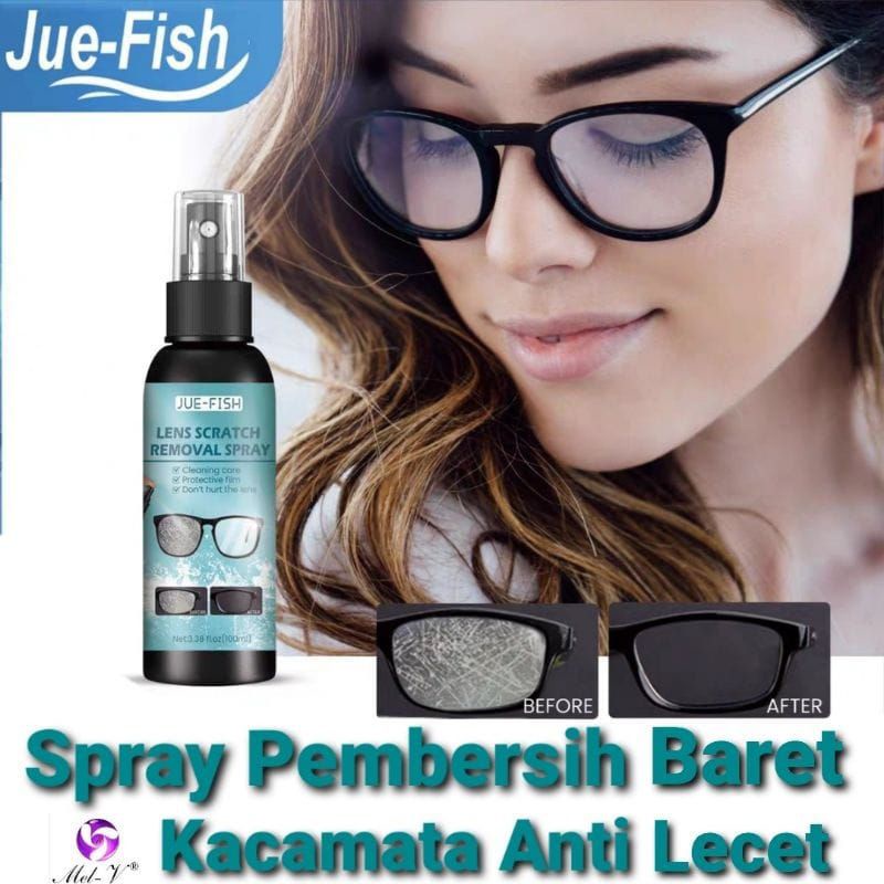 Lens Scratch Removal Spray Cairan Pembersih Kacamata Anti Fog   Pembersih Kacamata Spray Anti Fog Pembersih Kacamata AntiFog Anti Embun Anti Uap Pembersih lensa jkt