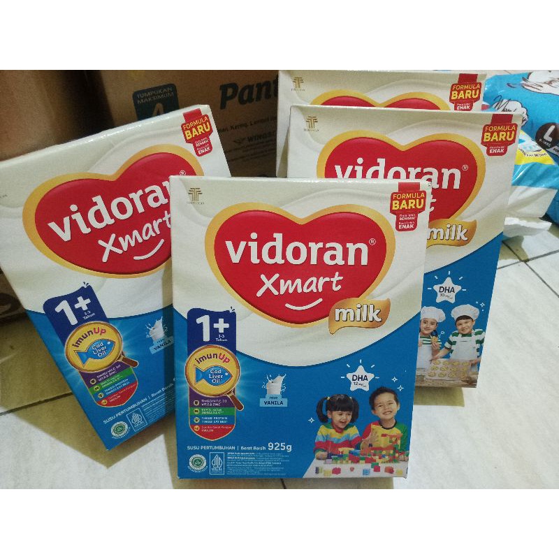 VIDORAN XMART 1-3THN MADU VANILA 925GR