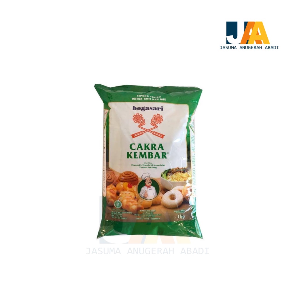 

Tepung Terigu Cakra Kembar 1Kg