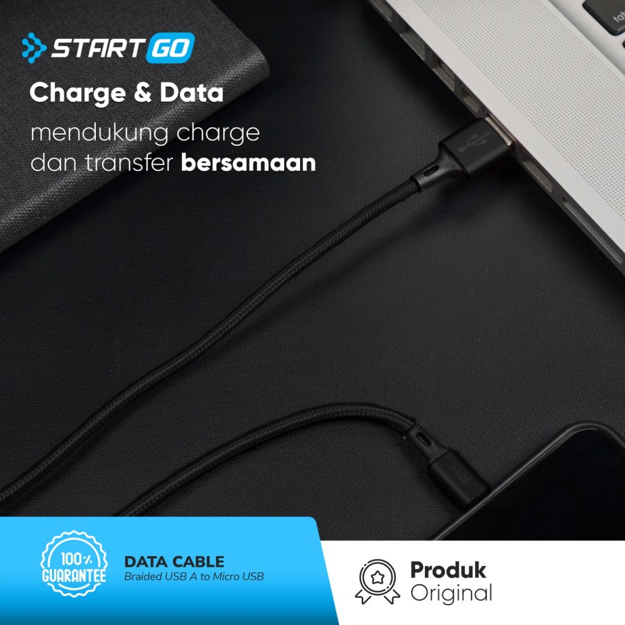 STARTGO Kabel Data Fast Charging  Micro USB Nylon NM