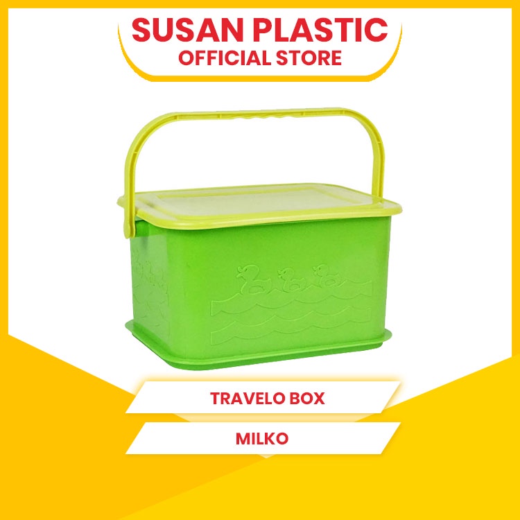 Travelo Box Milko - Kotak Piknik - Keranjang Makanan Piknik - Keranjang Serbaguna