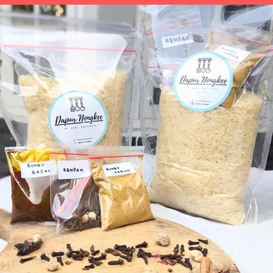 

֍ Paket Beras Basmati 1kg dan Bumbu Nasi Kebuli ♩