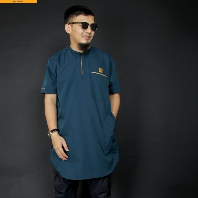 TERLARIS koko kurta dewasa lengan pendek al amwa oblong dan shanghai /BAJU KOKO PRIA/BAJU KOKO DEWAS