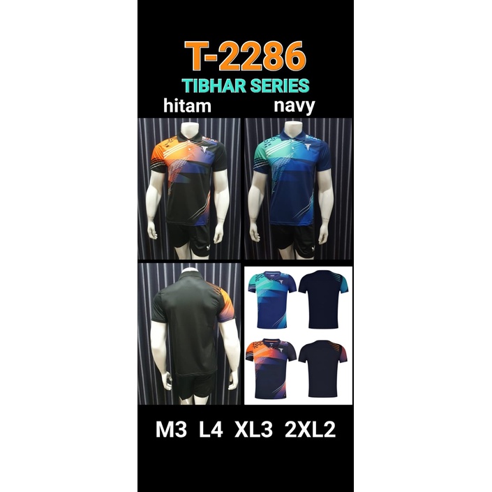 KAOS TENIS MEJA / PINGPONG TIBHAR GRADE IMPORT JERSEY DRYFIT T2286