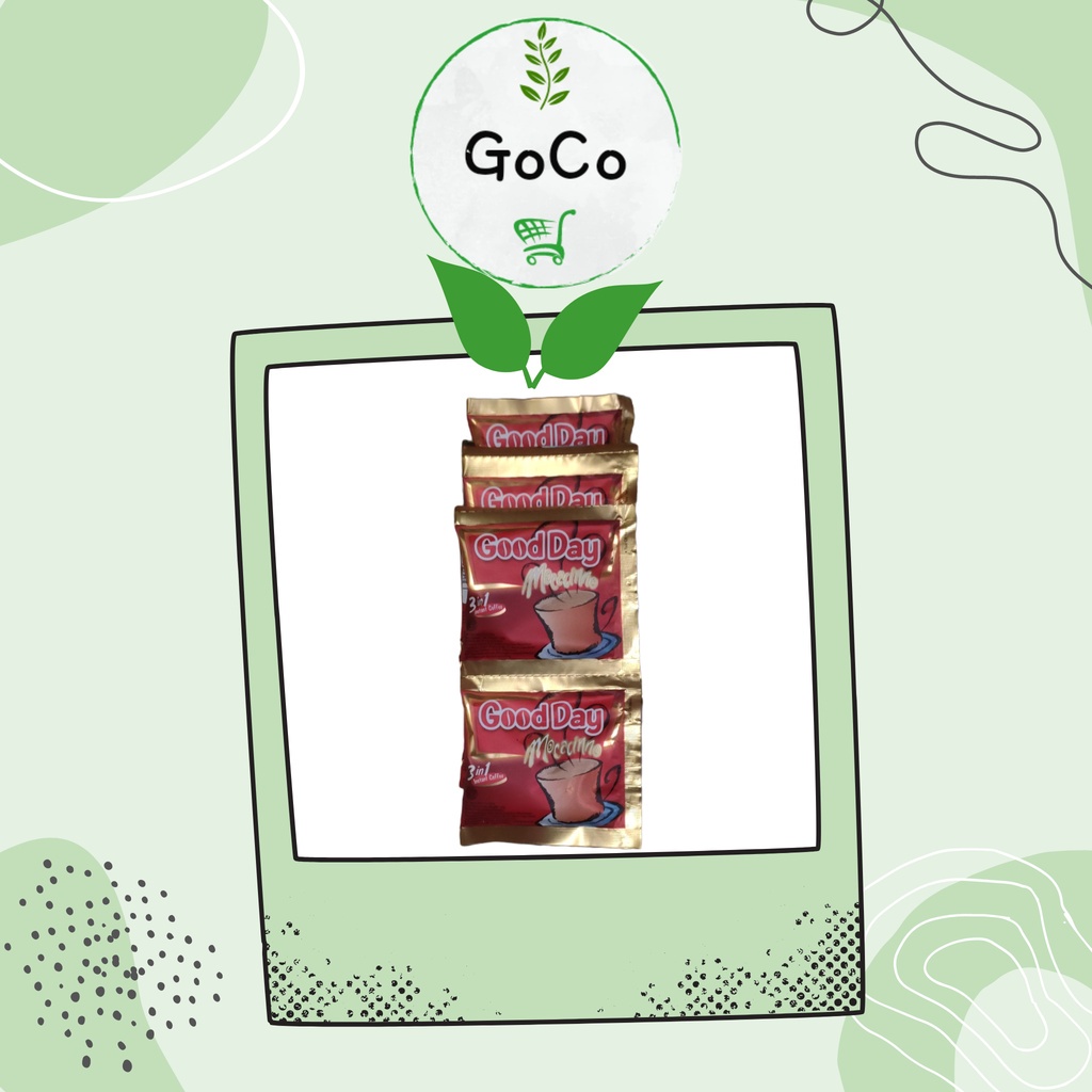 

GOOD DAY | Kopi Bubuk Instant 3 in 1 | 10 Pcs |Eco-Friendly Packaging by GoCo