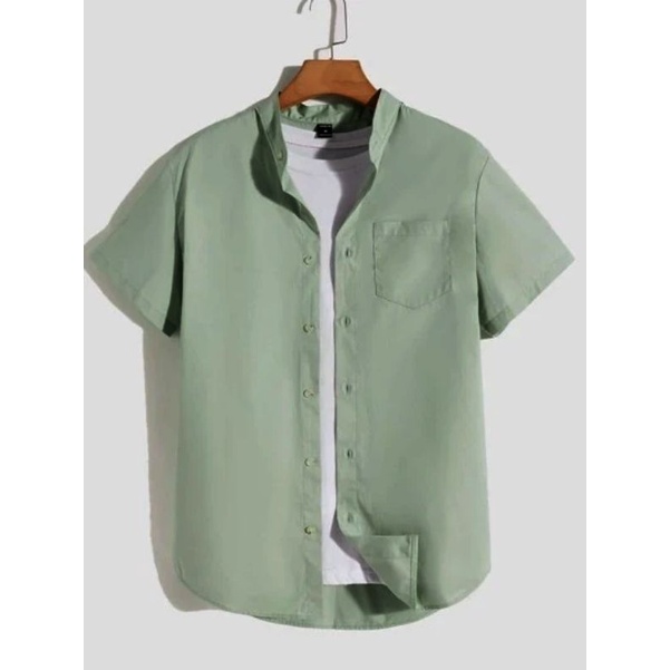 kemeja anak warna sage green kemeja anak warna hijau sage kemeja anak laki laki warna sage green kem
