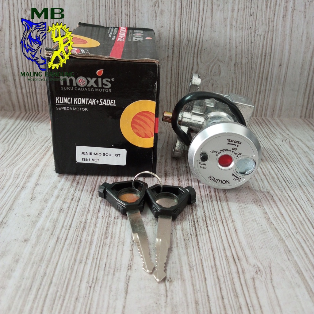 KUNCI KONTAK ASSY MIO SOUL GT MOXIS KUNCI KONTAK + JOK MIO SOUL GT MOXIS