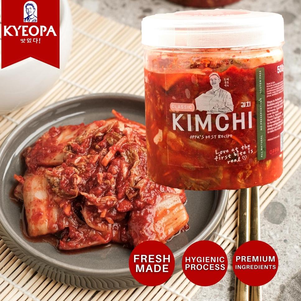 

♀ KYEOPA Classic Kimchi 500G (HALAL) ➪