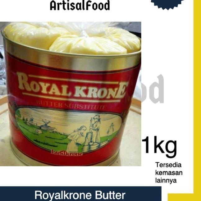 

✬ Royal Krone Royalkrone Landkrone Butter Mentega 1kg Room Butter kiloan 1 kg ☃