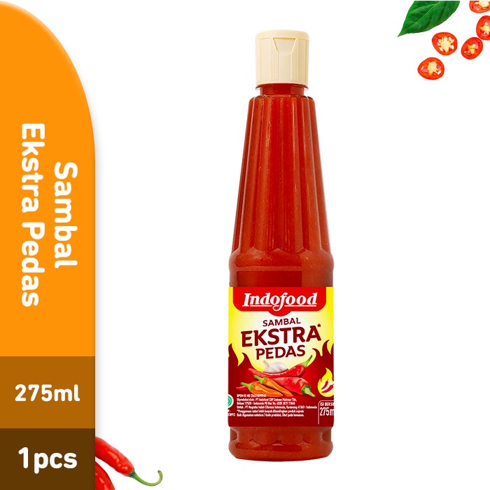 

INDOFOOD Sambal Ekstra Pedas 275 ml