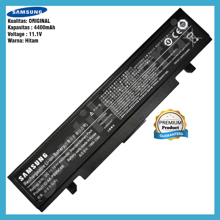 Baterai Samsung NP300 NP355V4X NP355E4X NP355U4X AA-PB9NC6B R428 R480